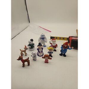 Lot of 10 - Rudolph the Red Nosed Reindeer Figures Island of Misfit Toys 3 Inch